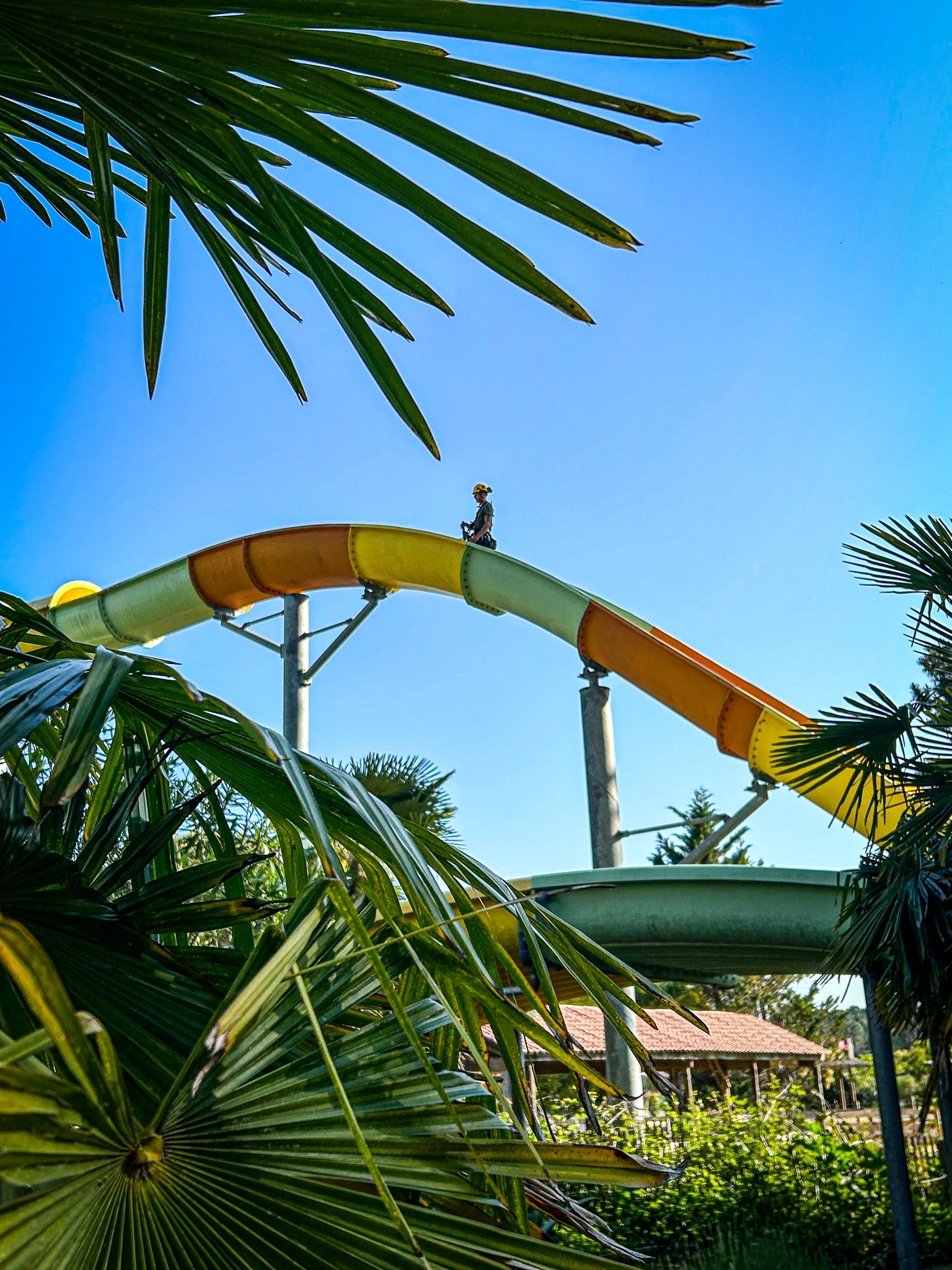 Intervention de cordistes MS Access pour prêts pour la nouvelle saison chez AQUALAND à Gujan Mestras (industrie) – 3